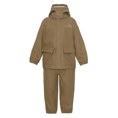 Rainwear in PU, Caramel