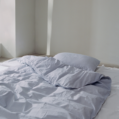 Skall Bedding, Blue/Optic White (140x200)