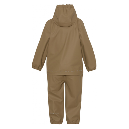Rainwear in PU, Caramel