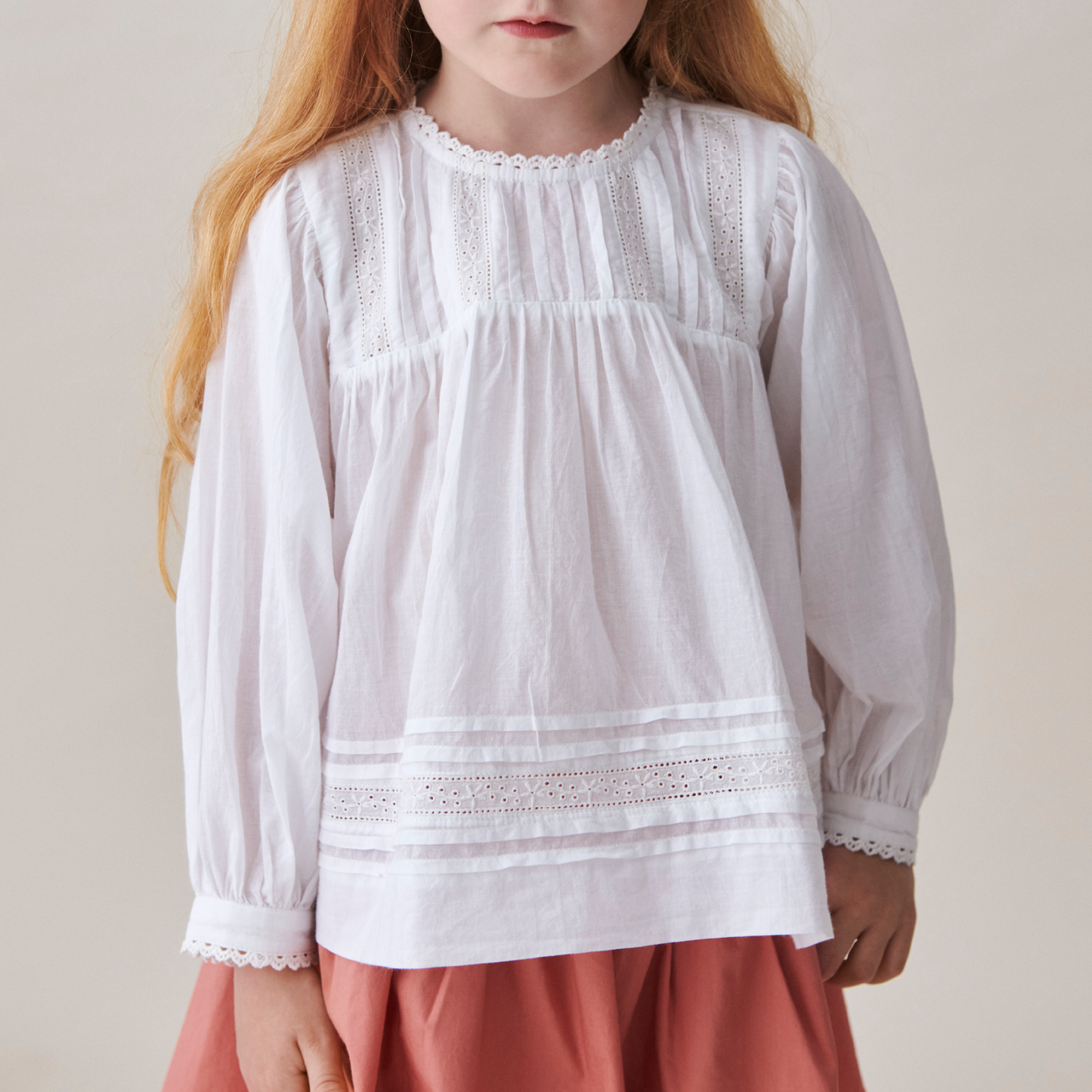 Harper Blouse, Optic White