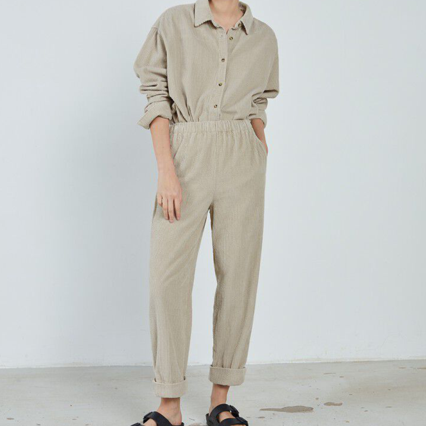 Padow Pants, Beige
