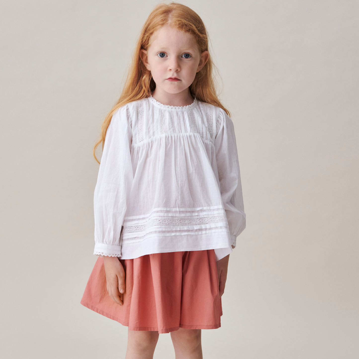 Harper Blouse, Optic White