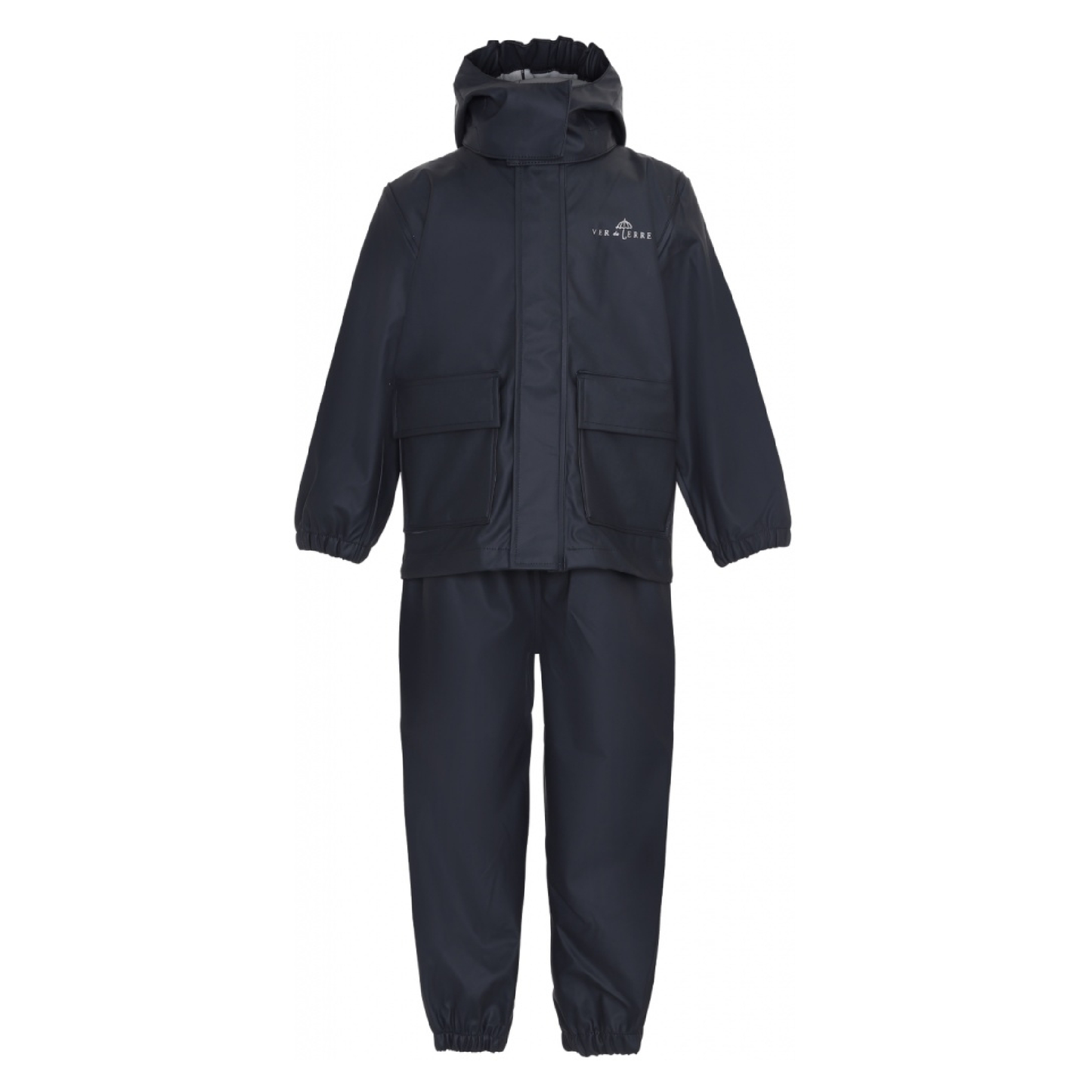 Rainwear in PU, Navy 