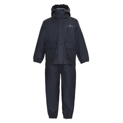 Rainwear in PU, Navy 