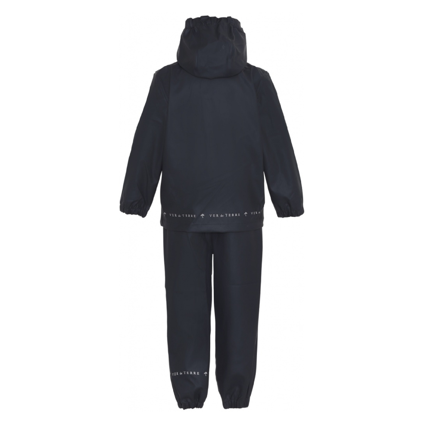 Rainwear in PU, Navy 
