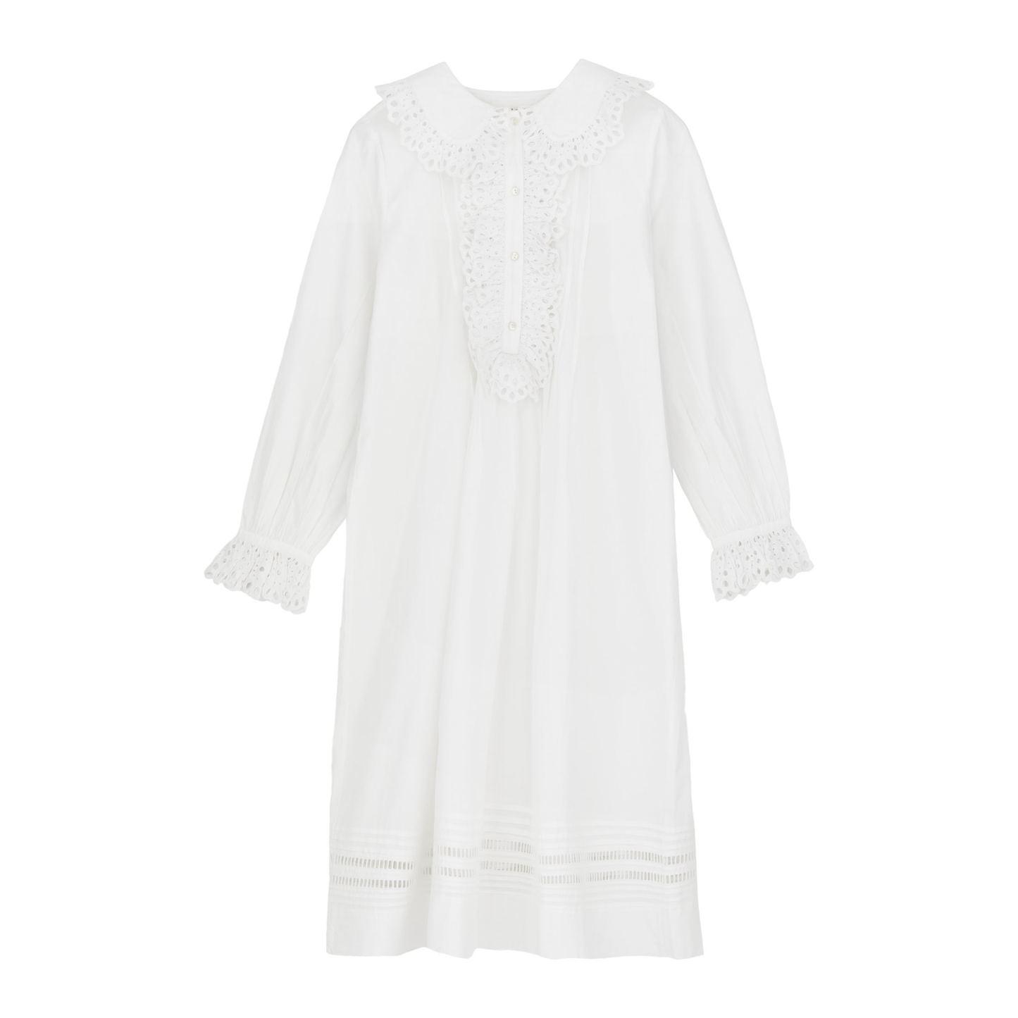 Asha Dress, Optic White