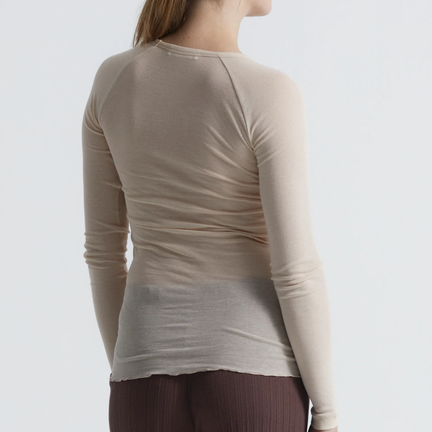 Elvira Blouse, Rosie Beige
