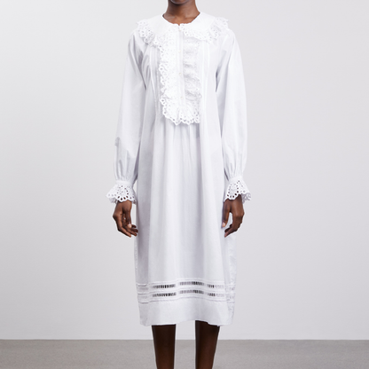 Asha Dress, Optic White