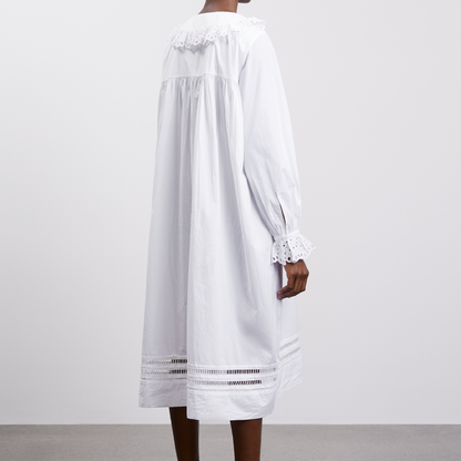 Asha Dress, Optic White