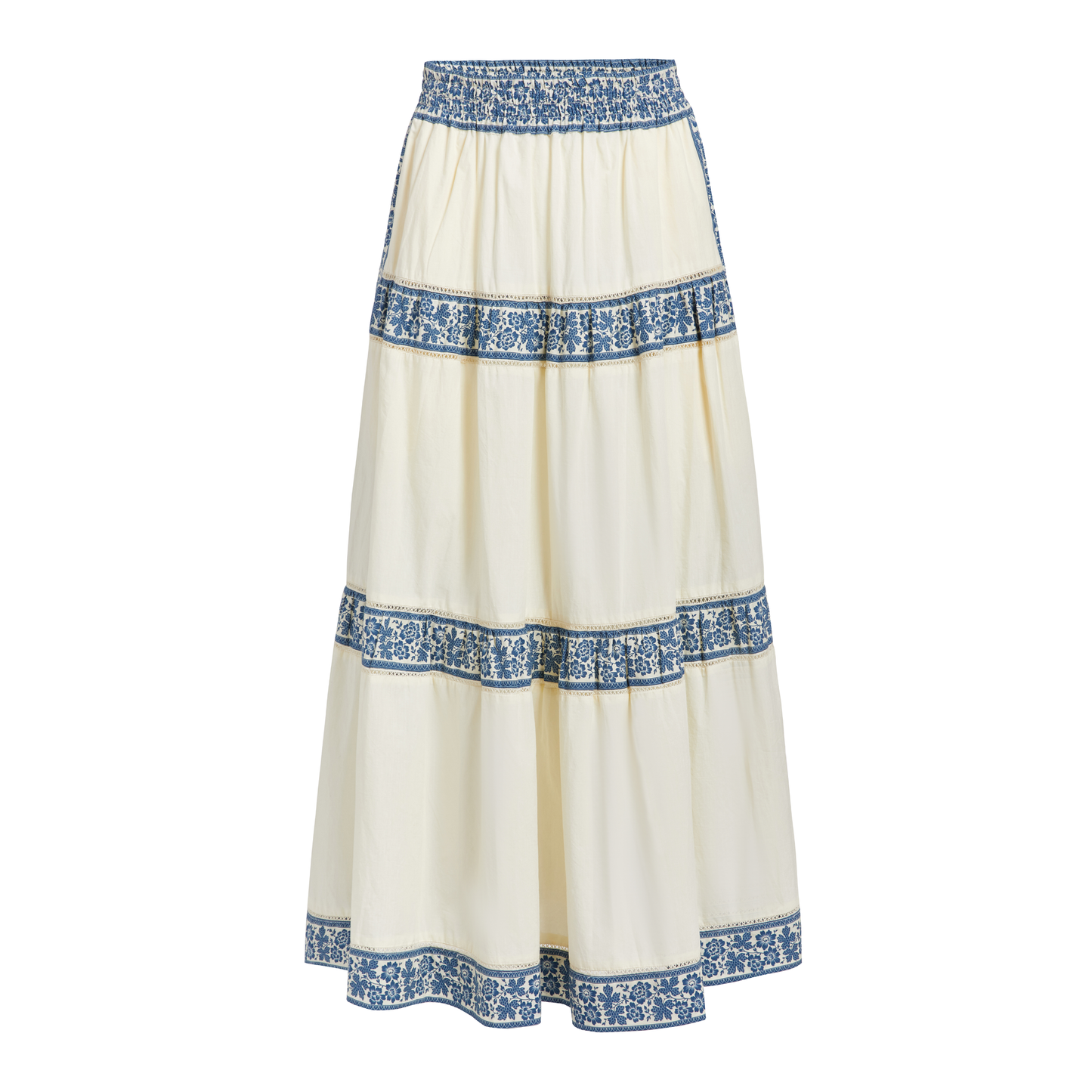 Arlo Print Skirt, Blue