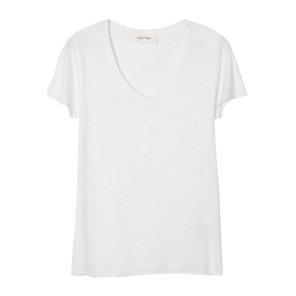 Jacksonville T-Shirt with V-Neck, White