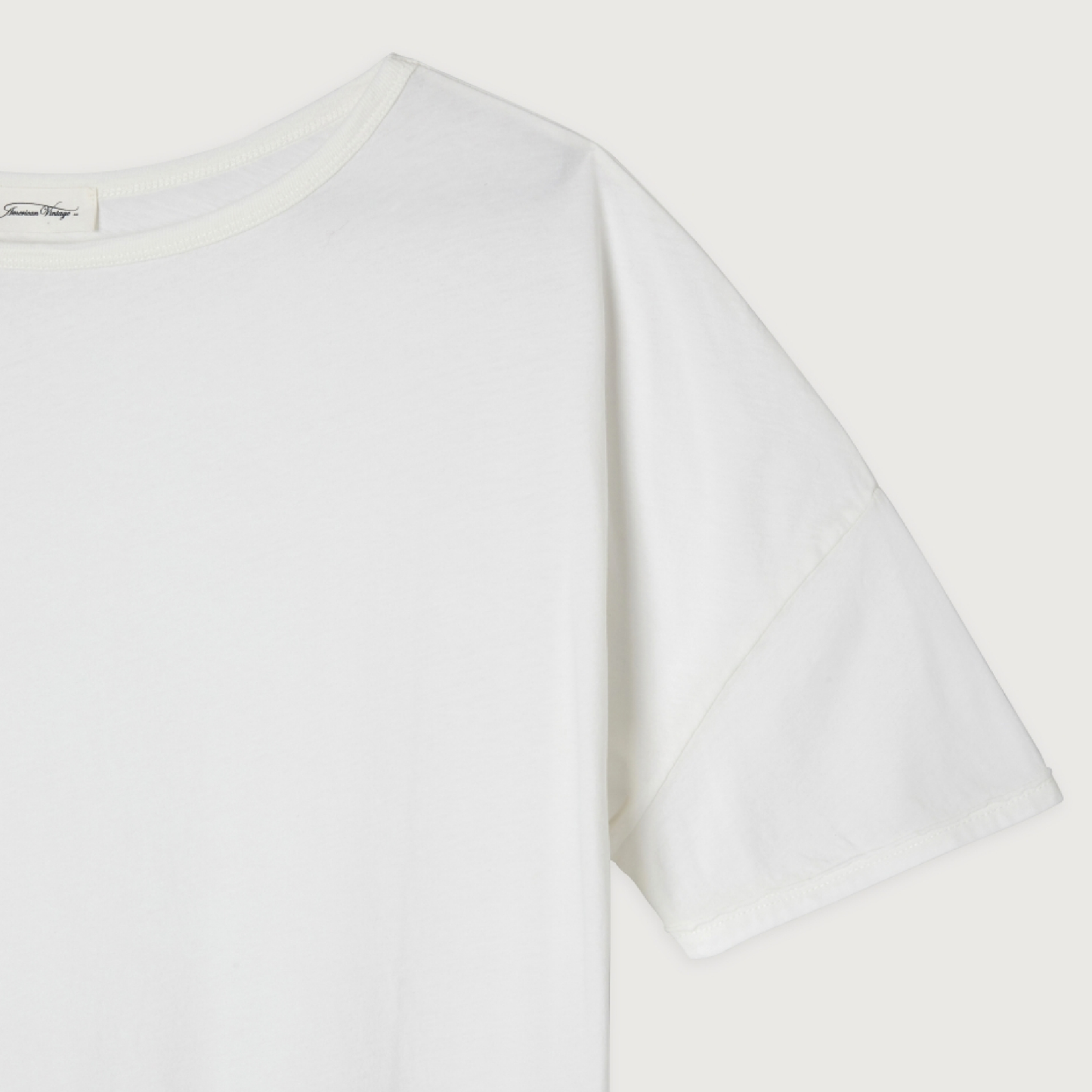 Devon Long T-Shirt, Vintage White 