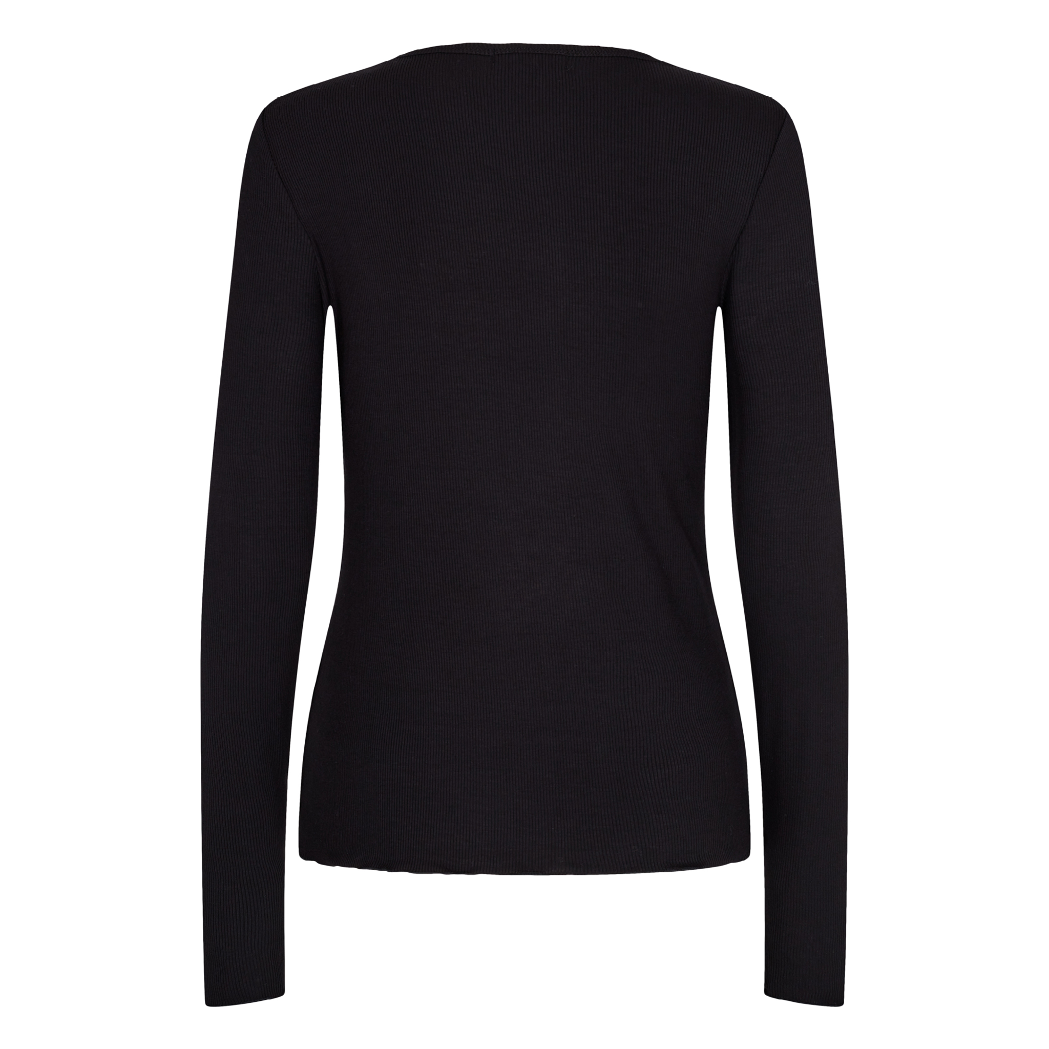 Ika Long Sleeve Blouse, Black