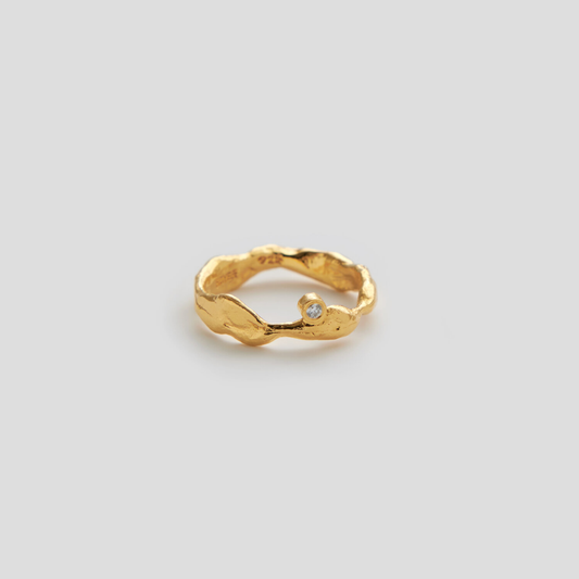 Elin Ring, Gold Plated