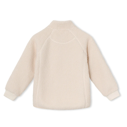 Cedric Teddyfleece Jakke, White Swan