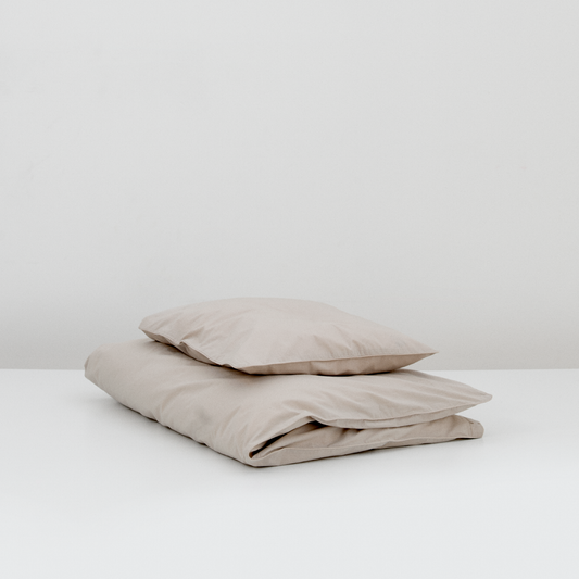 Skall Baby Sengetøj, Light Grey (70x100)