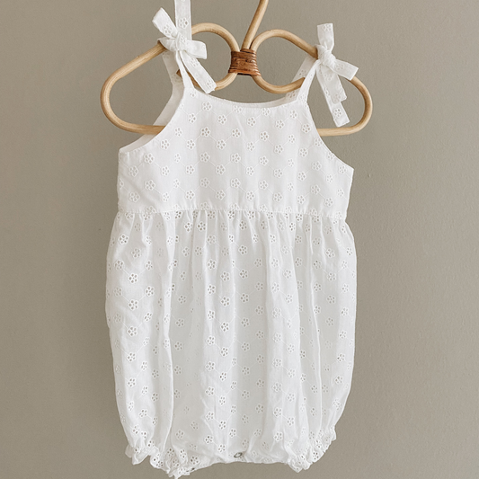 Nina Romper, Natural White