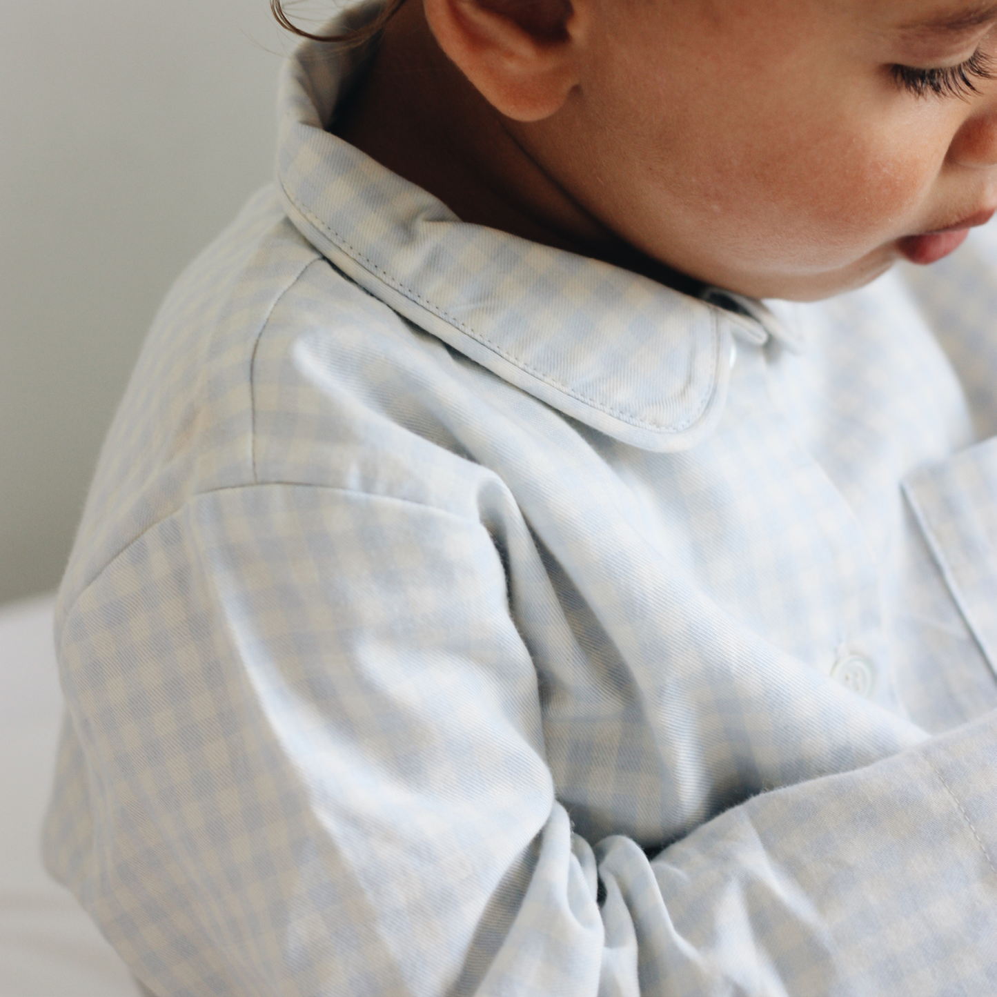 Classic Pyjamas, Blue Gingham