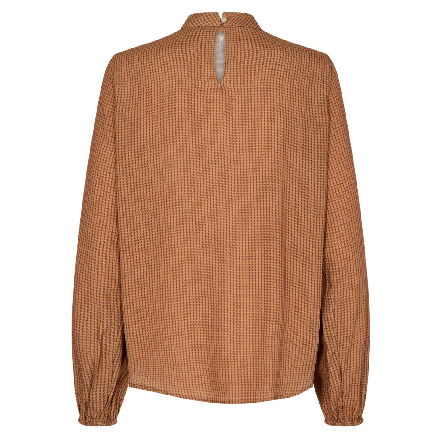 Fina Pepita Blouse, Chipmunk
