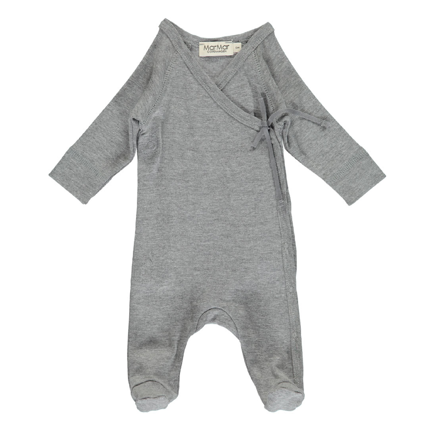 Rubetta Onesie M. Feet, Gray Melange