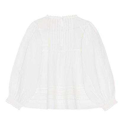 Harper Blouse, Optic White