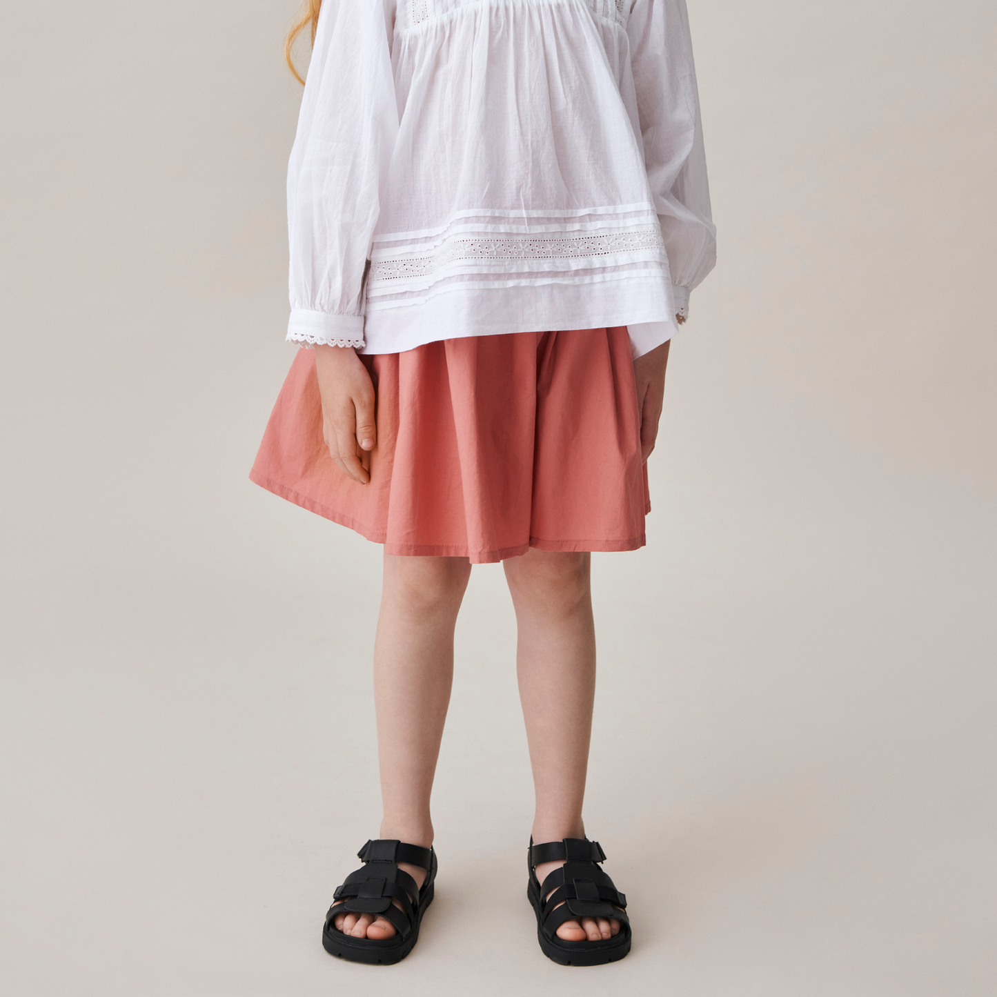 Flora Skirt, Dusty Rose 