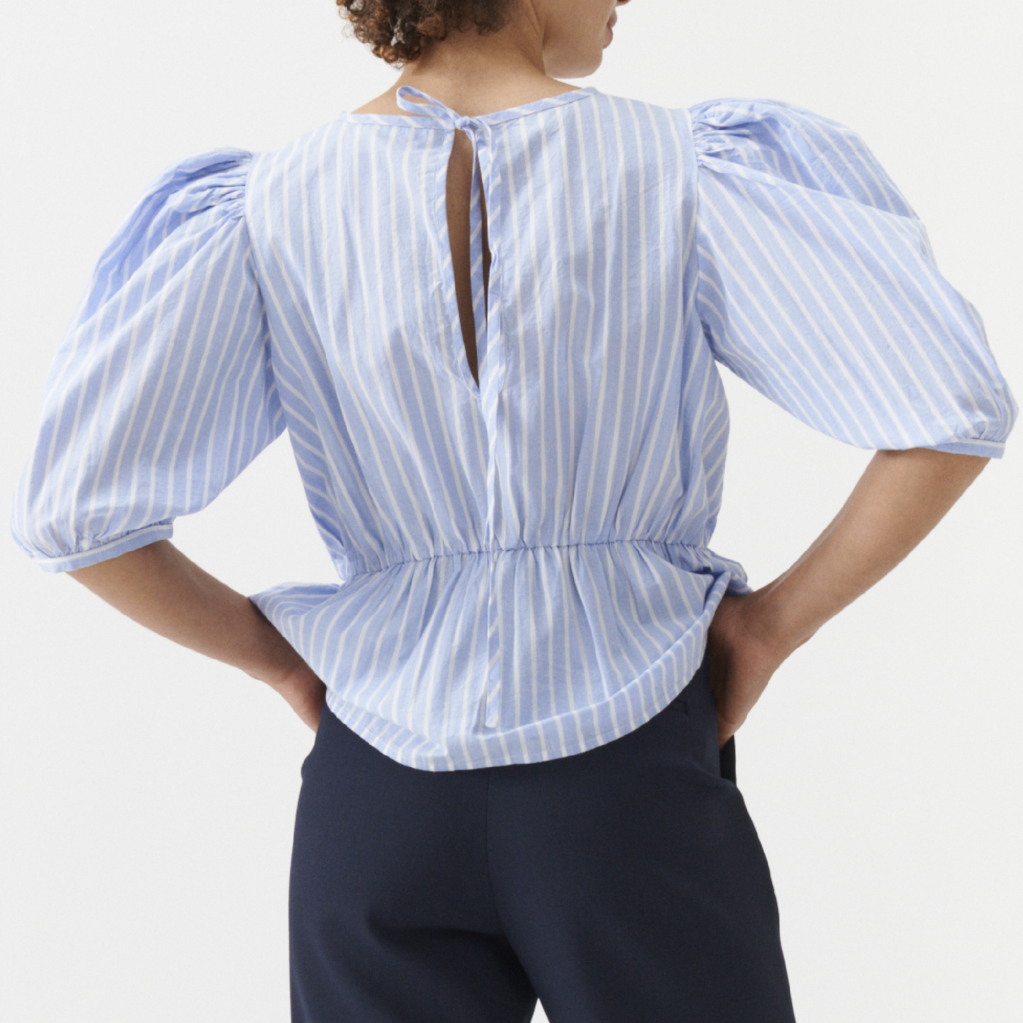 Brennen Shirt, Blue Stripe 