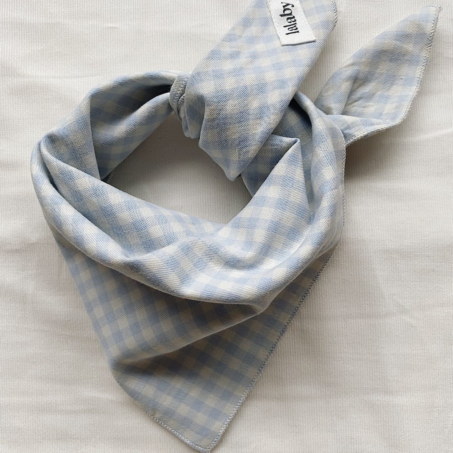 Eddie Scarf, Blue Gingham