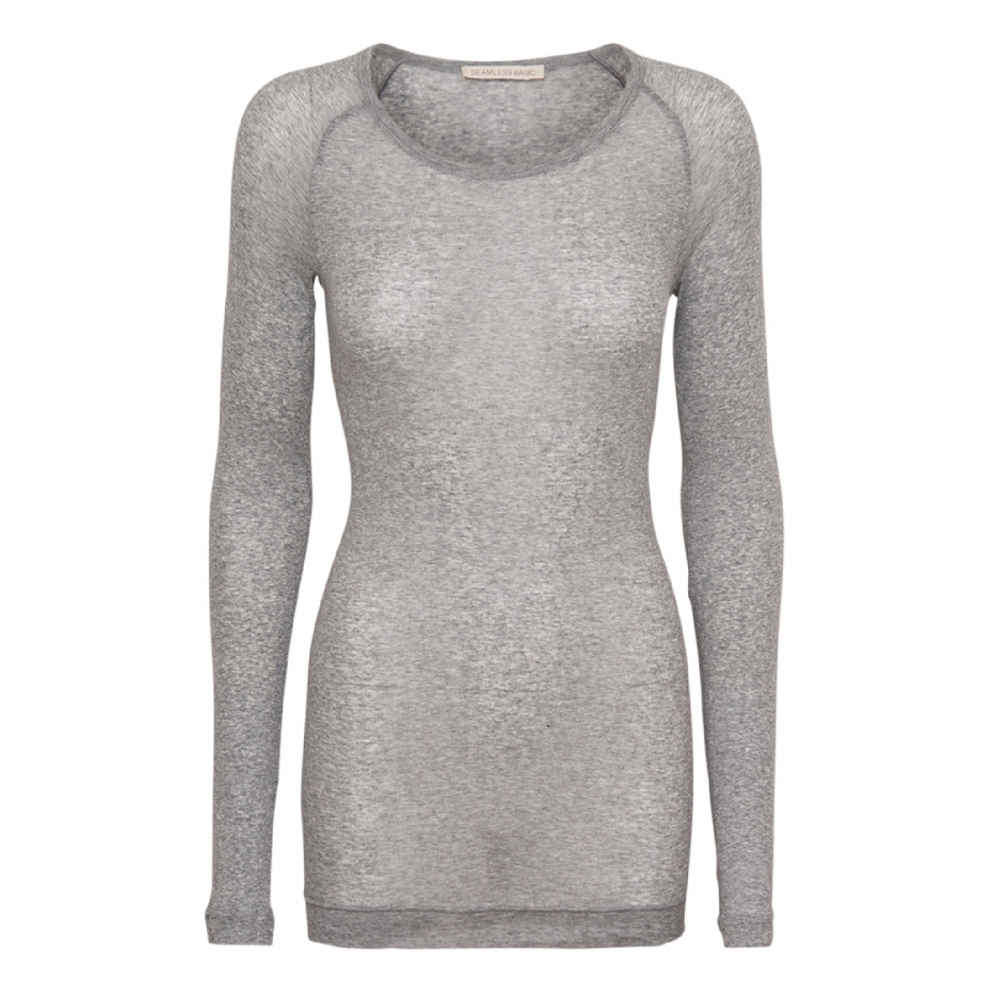 Elvira Blouse, Gray Melange