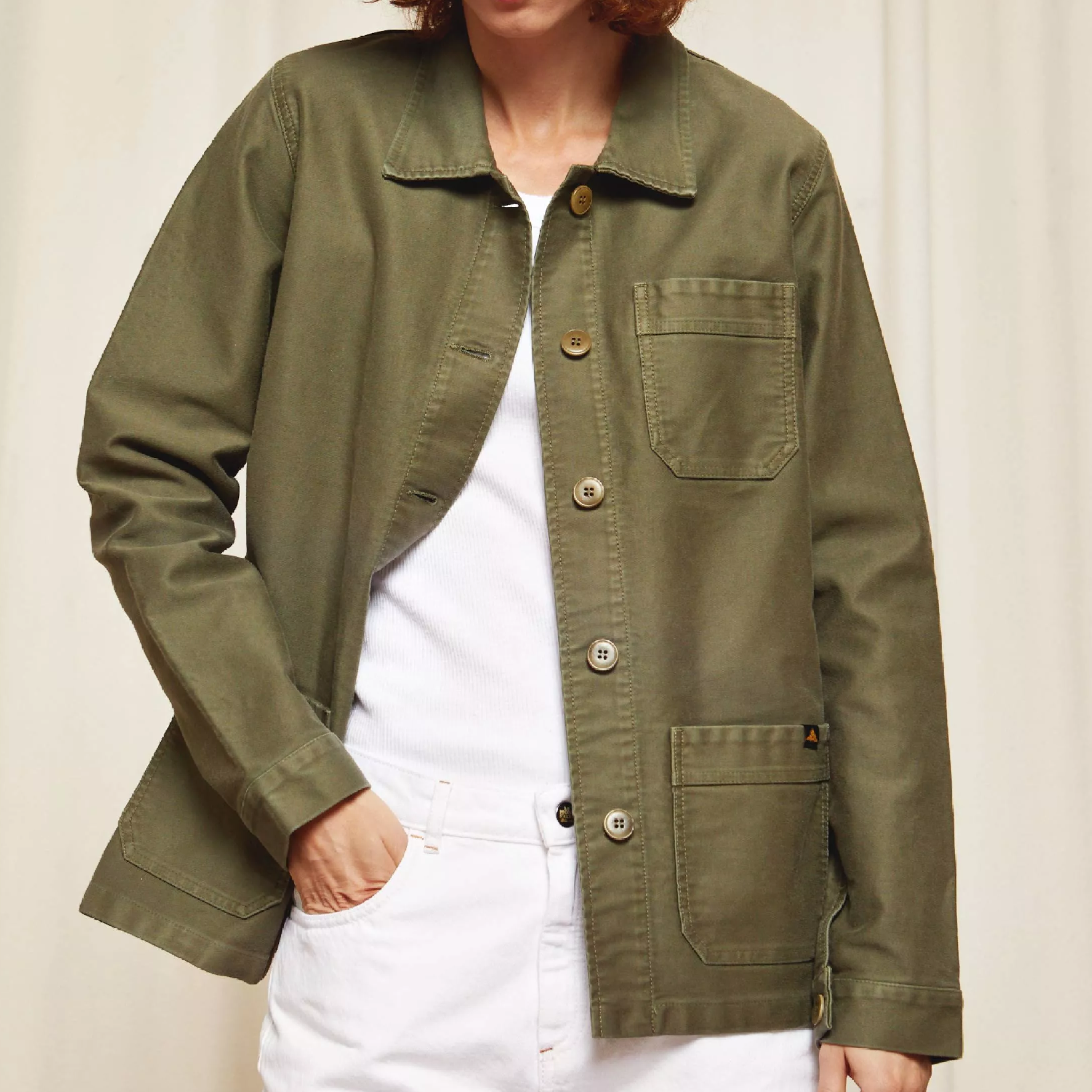 Work Jacket, Khaki