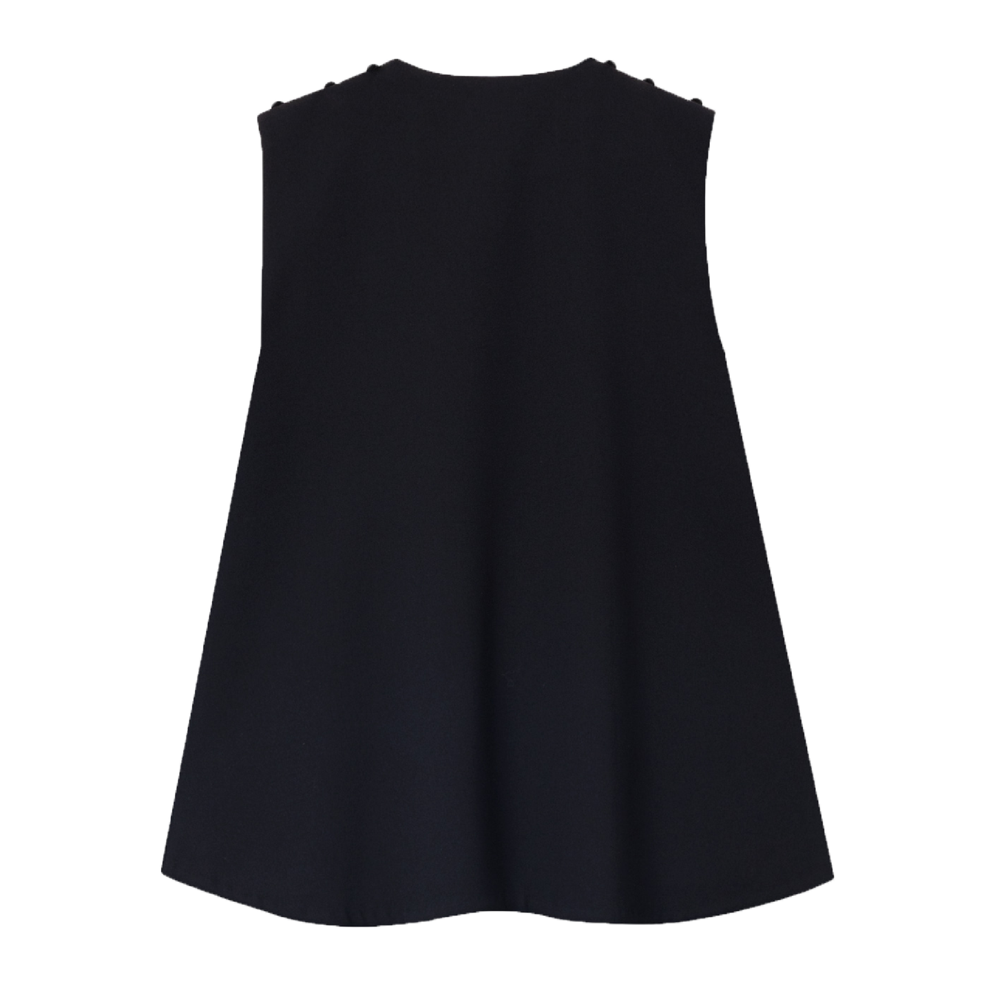 Tilia Crepe Georgette Top, Black
