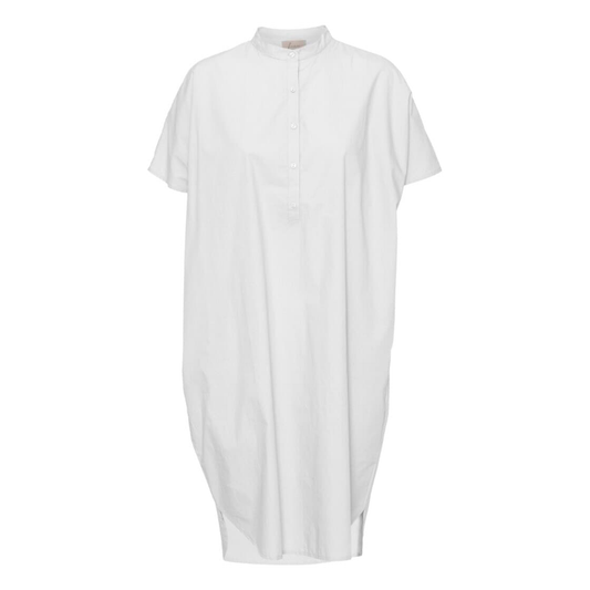 Seoul Shirt Dress, White