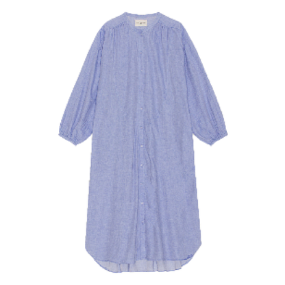 Lauren Shirt Dress, Chambray Light Blue