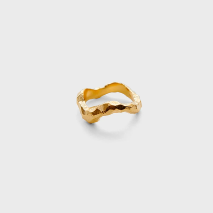 Alva Ring, Gold Plated