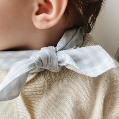 Eddie Scarf, Blue Gingham
