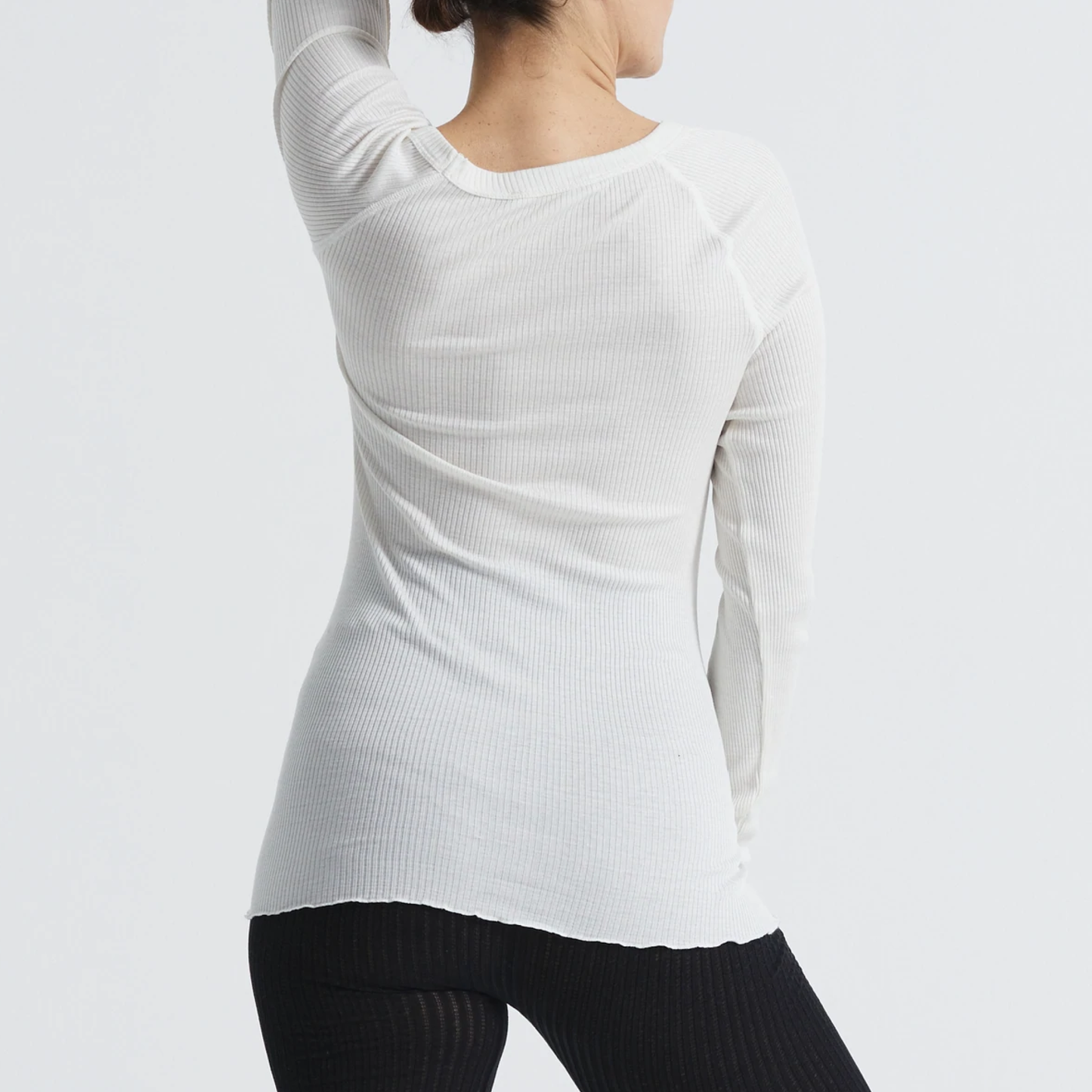 Silky Jade Blouse, Off White