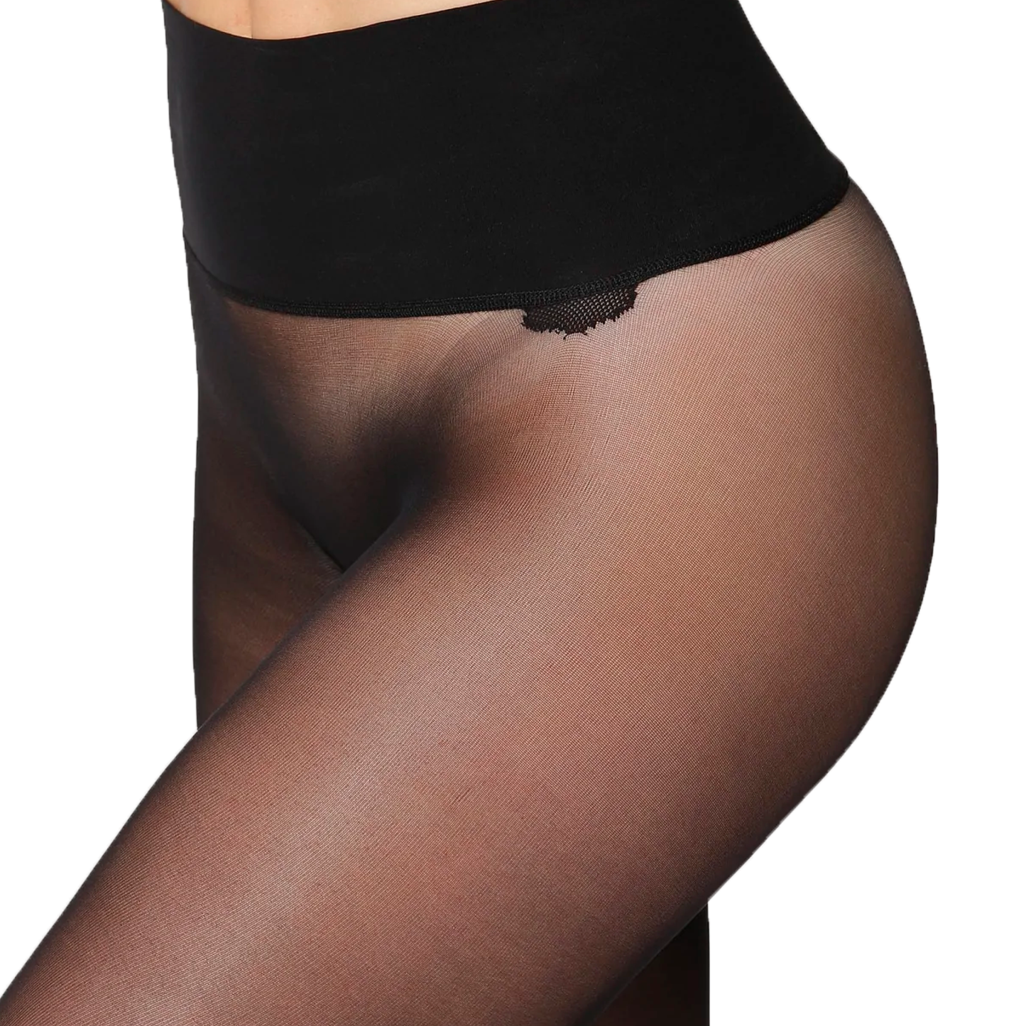 Erika Tights, 30 Denier, Black