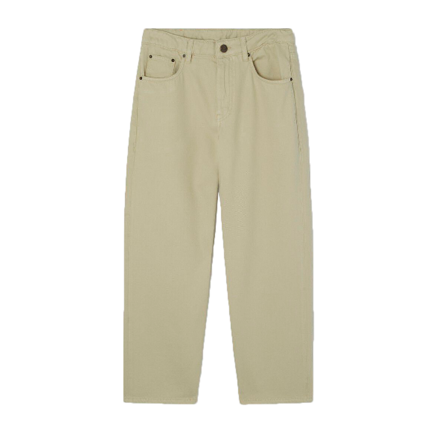 Tine Cropped Jeans, Beige