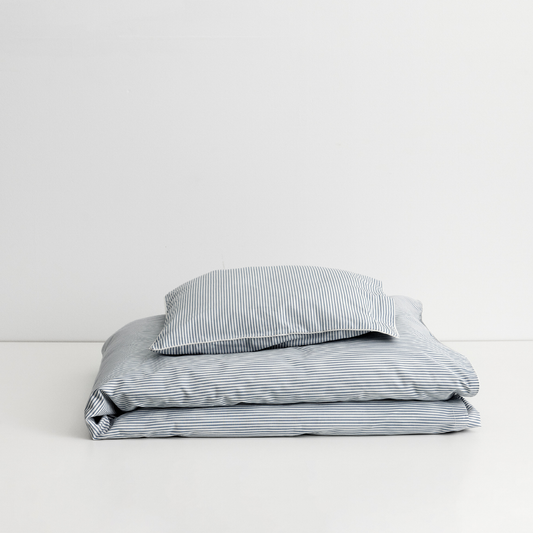 Skall Bedding, Blue/Optic White (140x200)