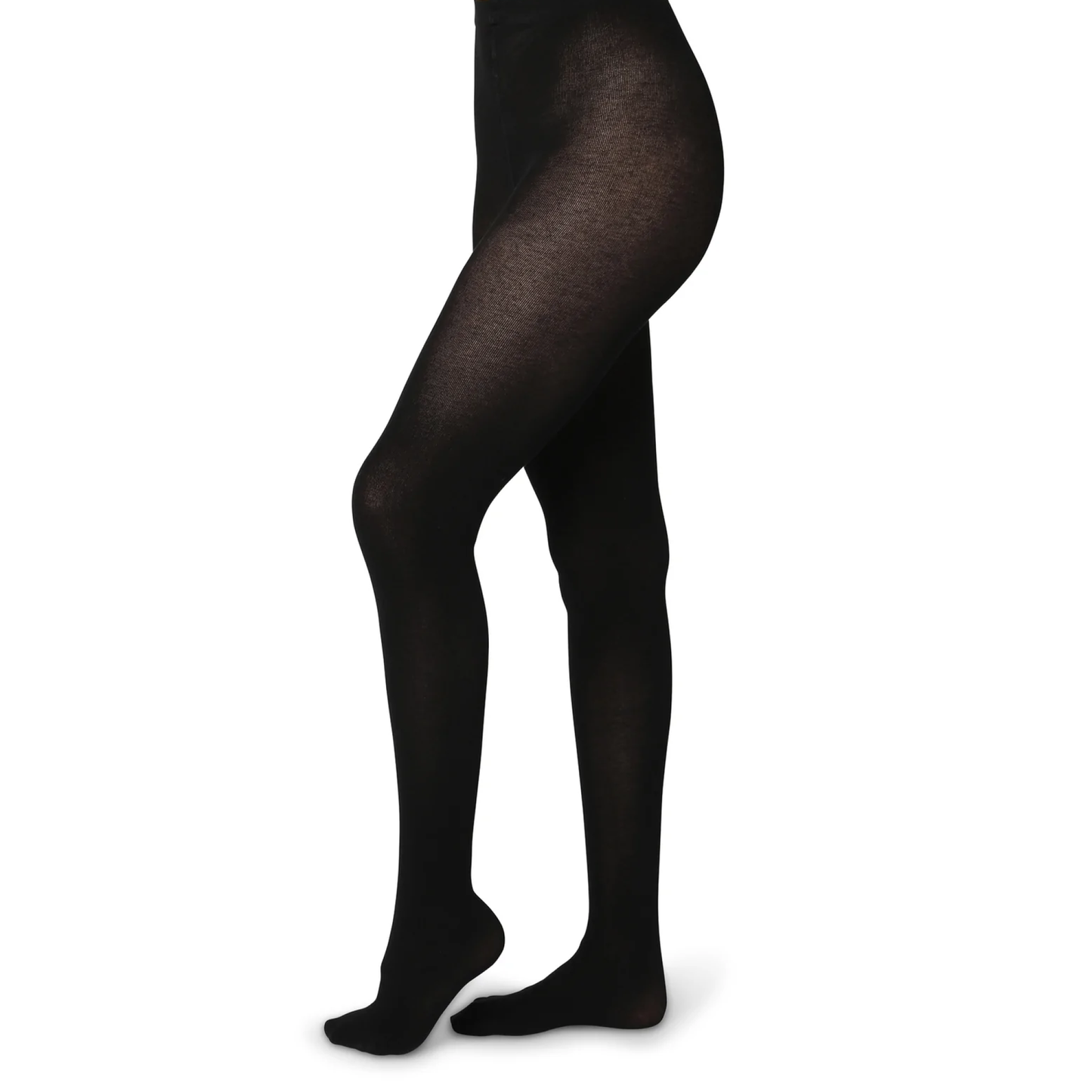 Simone Cashmere Tights, Black