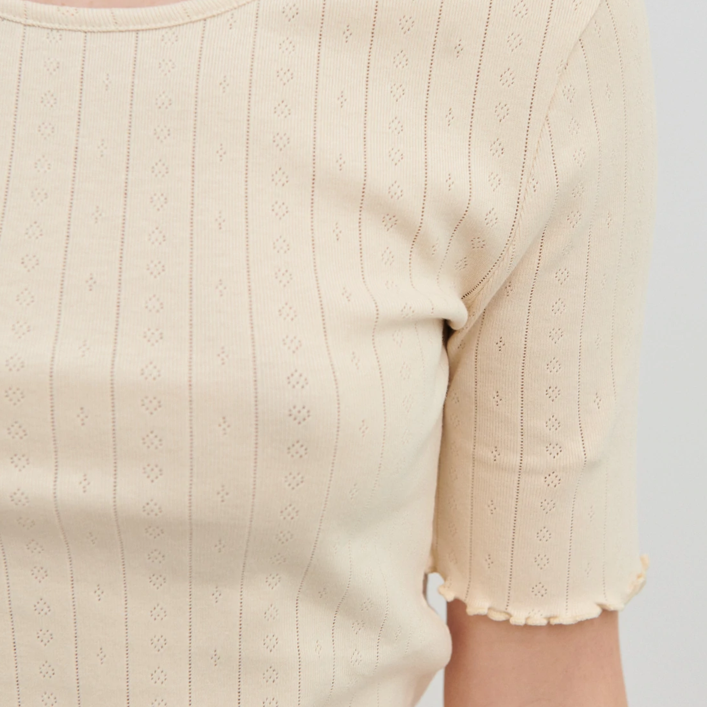 Edie T-Shirt, Light Beige