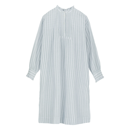 Florian Shirtdress, Light Blue Stripe