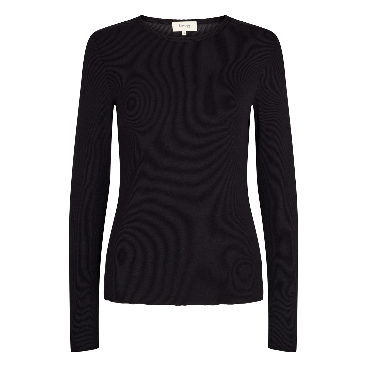 Ika Long Sleeve Blouse, Black