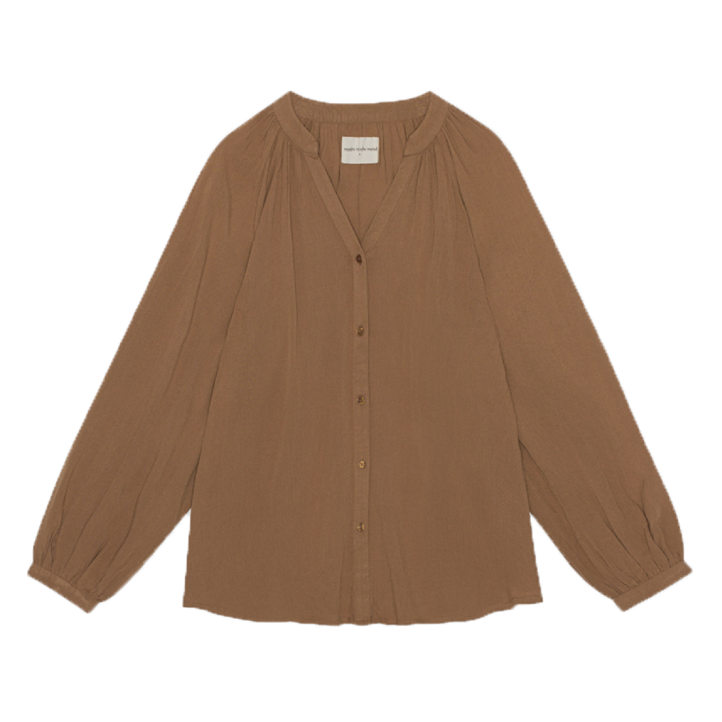 Harmony Shirt Crepe, Camel