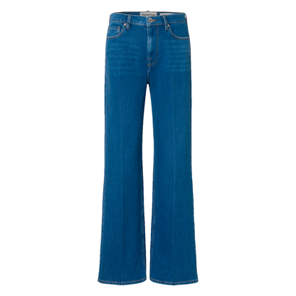Brown Straight Wash Bilbao Jeans, Denim Blue