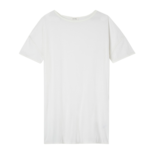 Devon Lang T-Shirt, Vintage Hvid