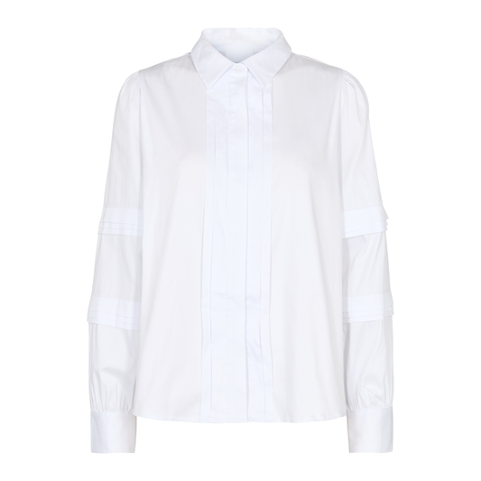 Isla Solid Shirt, White