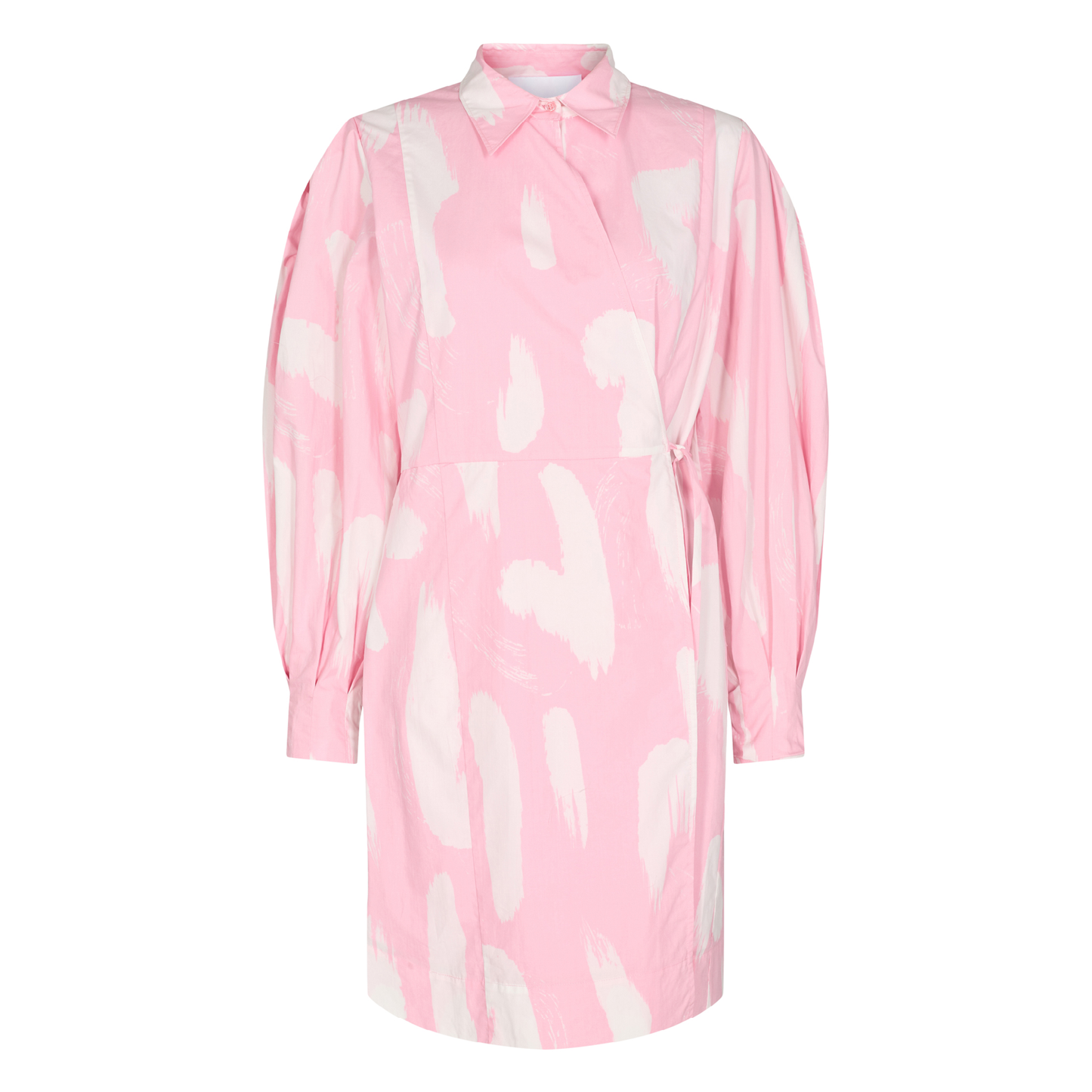 Annika Wrap Dress, Pink