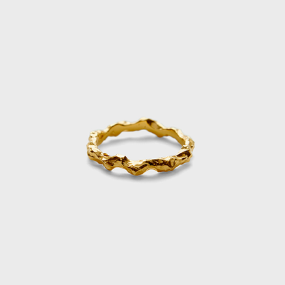 Calm Ring, Gold Plated
