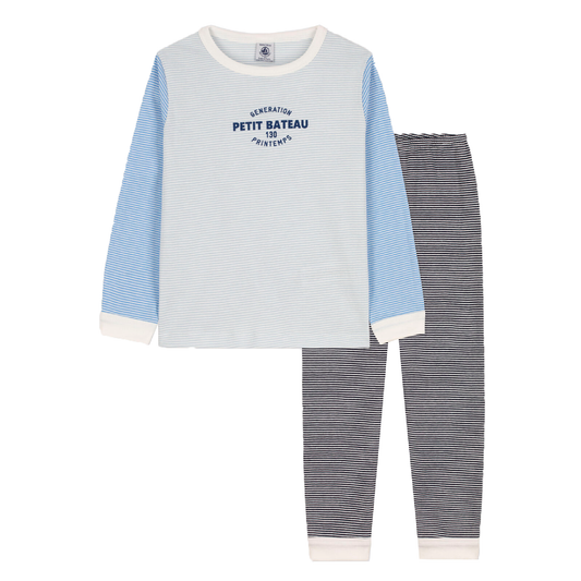 Nightwear, Pinstriped Blue